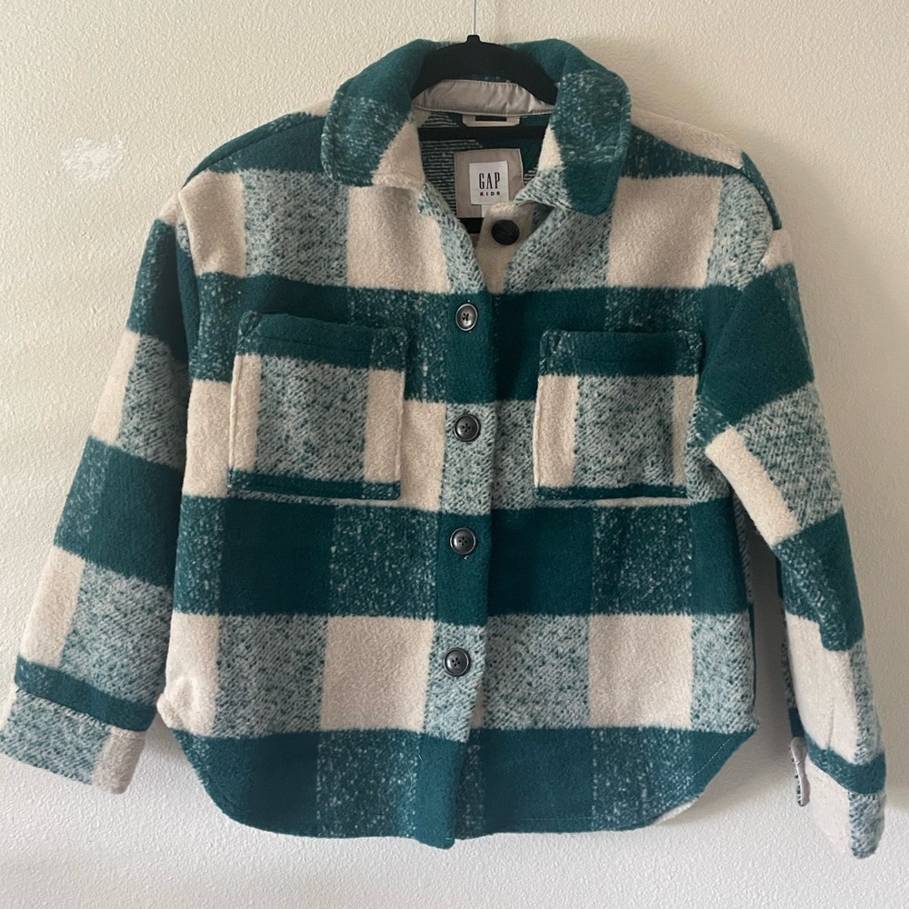 Boys Gap Flannel Coat